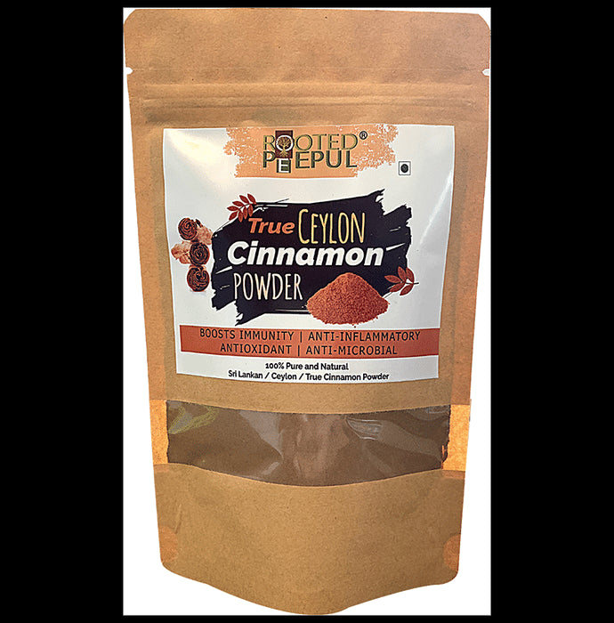 Rooted Peepul True Ceylon Cinnamon Powder - Classic Derma