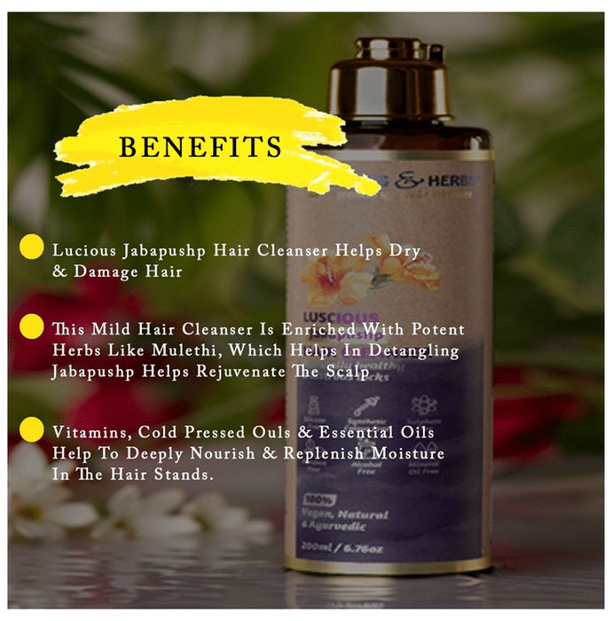 Roots and Herbs Luscious Jabapushp Hair Cleanser