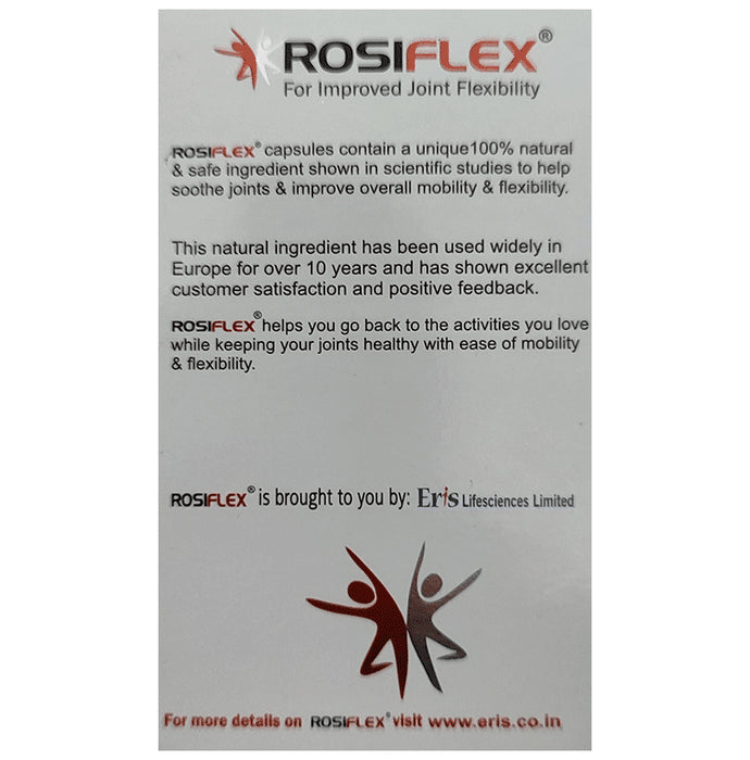 Rosiflex Capsule for Joint Health & Flexibility