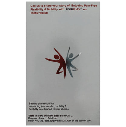 Rosiflex Capsule for Joint Health & Flexibility