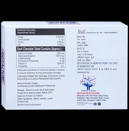 Rotacium Chewable Tablet