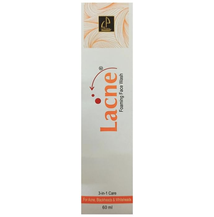 Lacne Foaming Face Wash | For Acne, Blackheads & Whiteheads - Classic Derma
