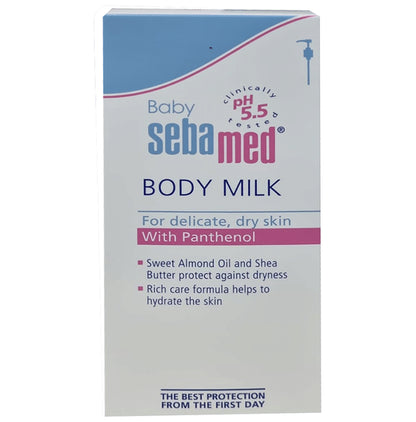Sebamed Baby Body Milk Lotion with Panthenol | pH 5.5 - Classic Derma