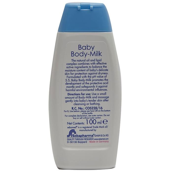 Sebamed Baby Body Milk Lotion with Panthenol | pH 5.5