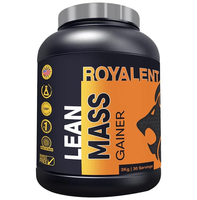 Royalent Lean Mass Gainer Banana - Classic Derma