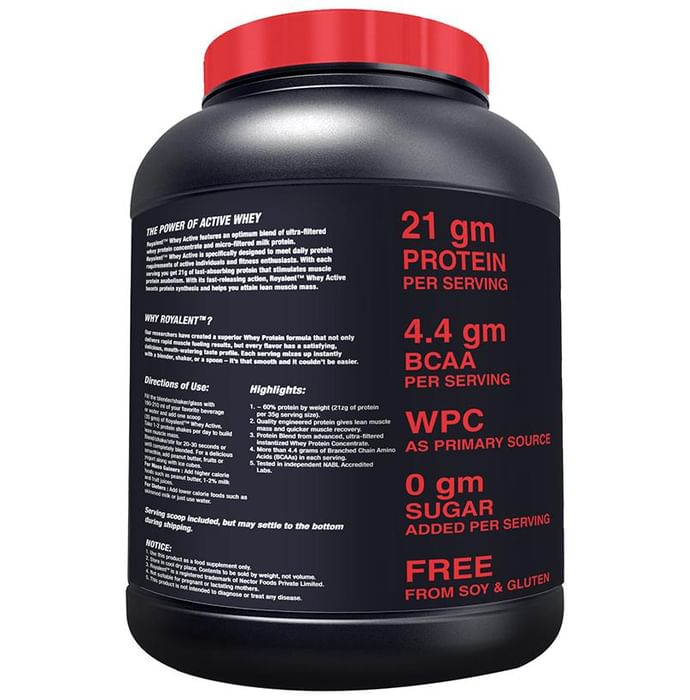 Royalent Whey Active Protein Powder Coffee