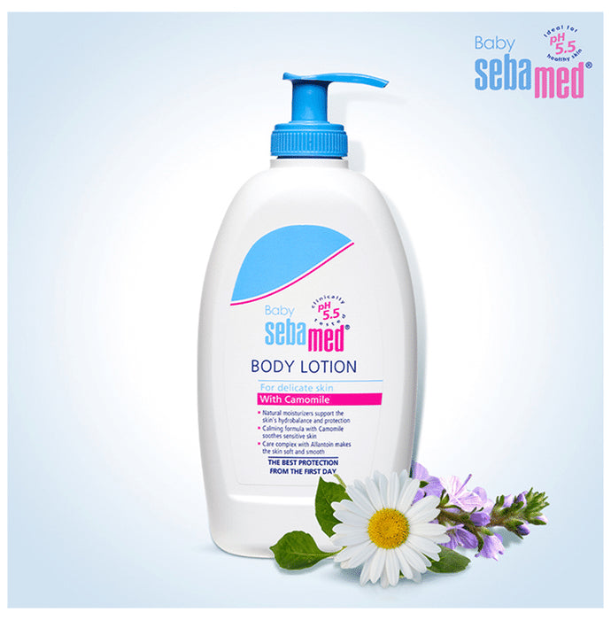 Sebamed Baby Lotion with Camomile & Allantoin | For Sensitive Skin