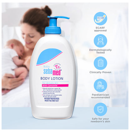 Sebamed Baby Lotion with Camomile & Allantoin | For Sensitive Skin