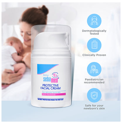 Sebamed Baby Protective Facial Cream | For Delicate Skin