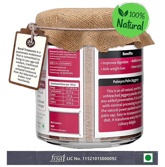 Rural Treasures Palmyra Palm Jaggery Powder