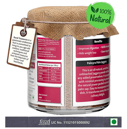 Rural Treasures Palmyra Palm Jaggery Powder