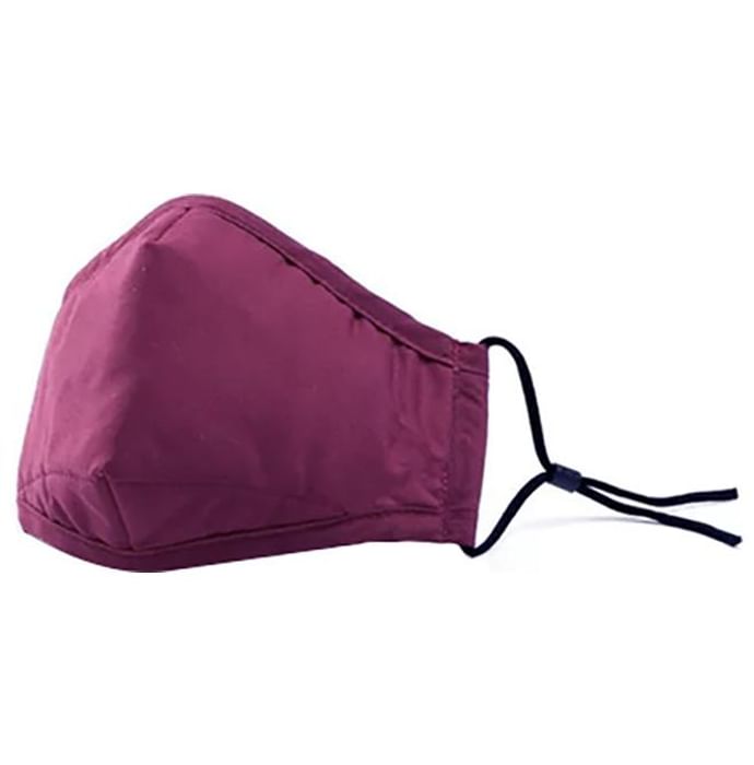 Meded Breathe Pure Breathe Healthy Anti Pollution PM 2.5 Face Mask Rose Red - Classic Derma