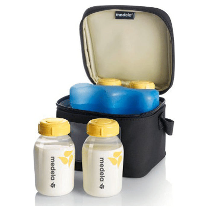 Medela Cooler Bag with 4 Bottles - Classic Derma