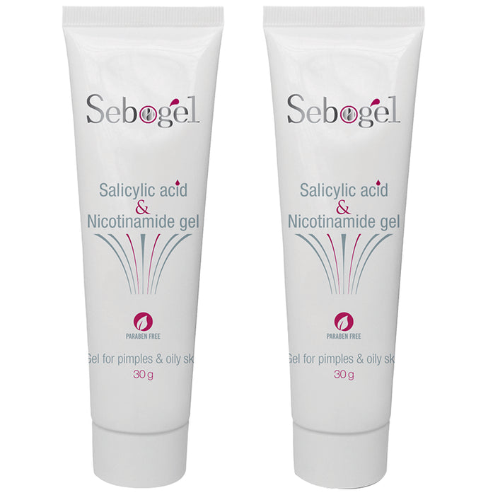 Sebogel Salicylic Acid & Nicotinamide Gel (30gm Each) - Classic Derma