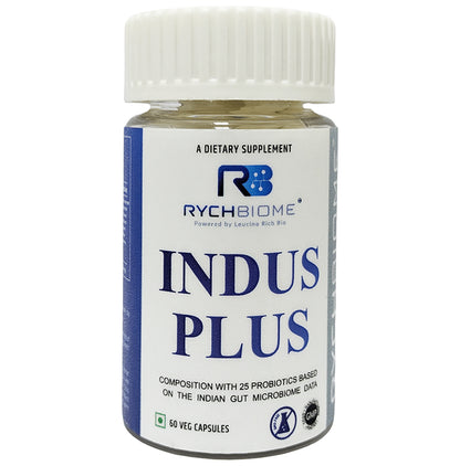 Rychbiome Indus Plus Veg Capsule - Classic Derma