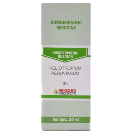 Bakson's Homeopathy Heliotropium Peruvianum Dilution 30 - Classic Derma