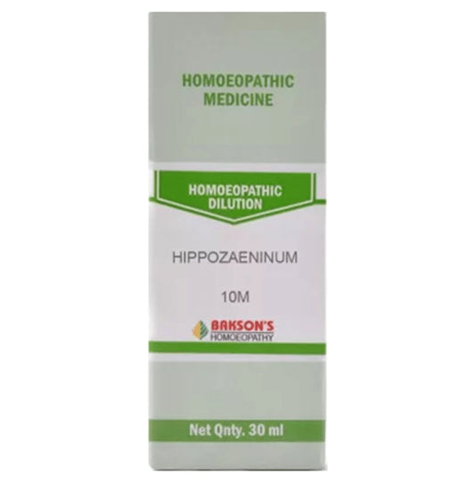 Bakson's Homeopathy Hippozaeninum Dilution 10M - Classic Derma