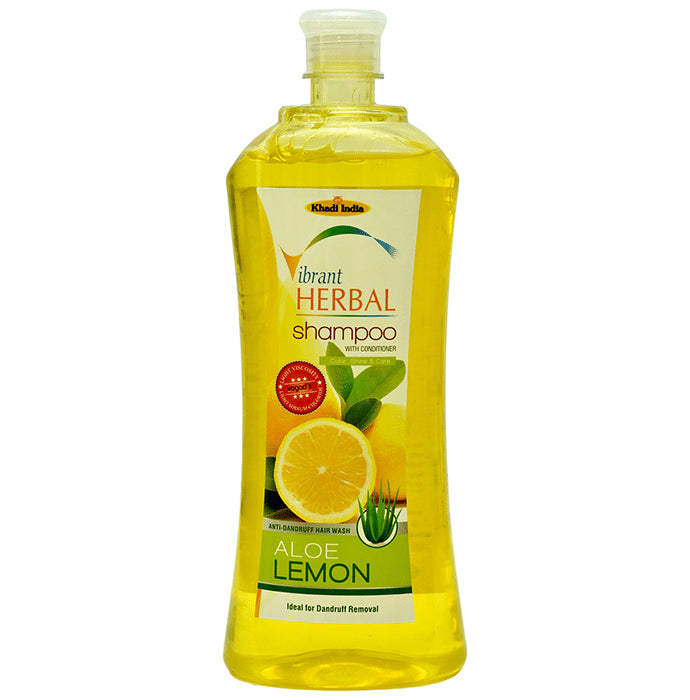 Vibrant Herbal Shampoo with Conditioner Aloe Lemon - Classic Derma