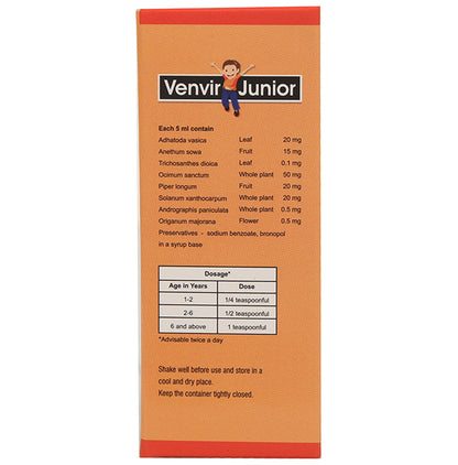 Sage Vedics Venvir Junior Syrup