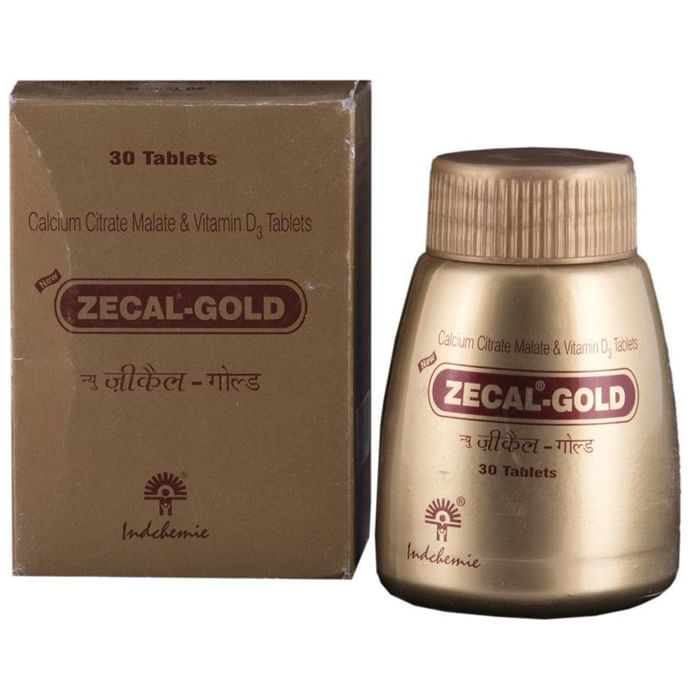 New Zecal-Gold | Calcium Tablet - Classic Derma