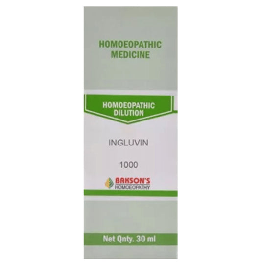 Bakson's Homeopathy Ingluvin Dilution 1000 CH - Classic Derma