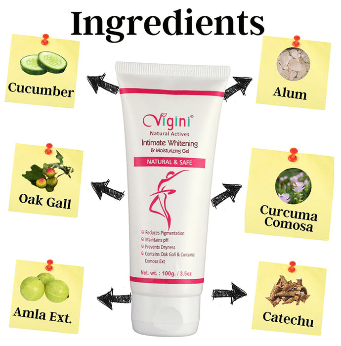 Vigini Intimate Whitening Lightening & Moisturizing Gel for Women Gel - Classic Derma