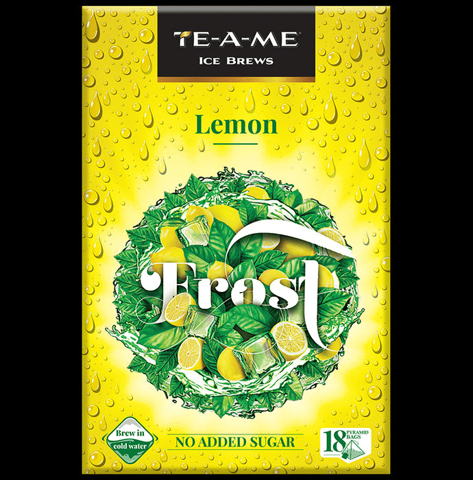 TE-A-ME Lemon Frost Tea Bags (18 Each) - Classic Derma