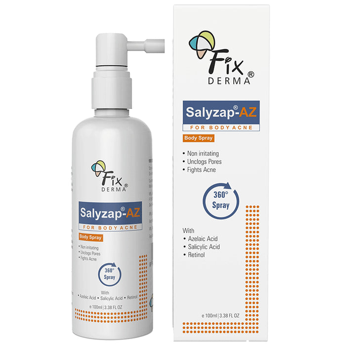 Salyzap-AZ Spray For Body Acne - Classic Derma