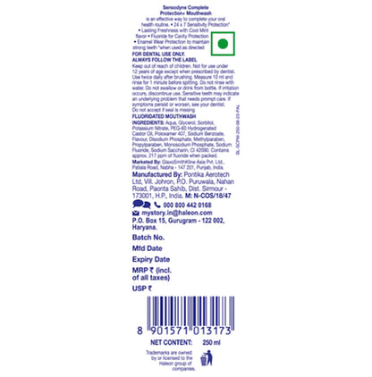 Sensodyne Complete Protection+ Mouth Wash
