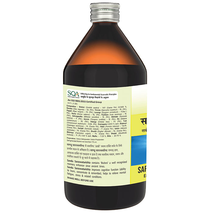 Sandu Saraswatarishta Tonic