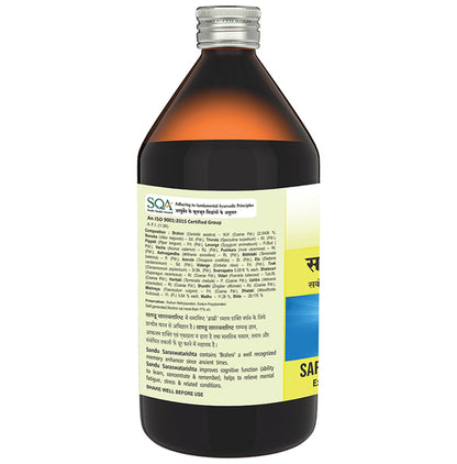Sandu Saraswatarishta Tonic