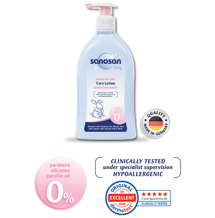 Sanosan Baby Care Lotion | Paraben & Silicone-Free