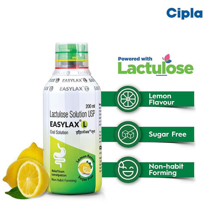 Easylax L Oral Solution Lemon Sugar Free