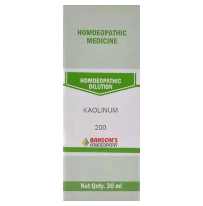 Bakson's Homeopathy Kaolinum Dilution 200 - Classic Derma