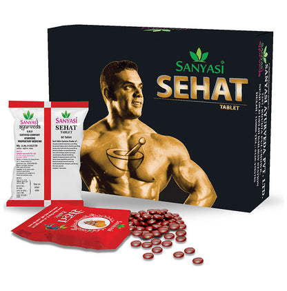 Sanyasi Sehat Tablet (60 Each) | For Weight Management, Appetite & Digestive Health