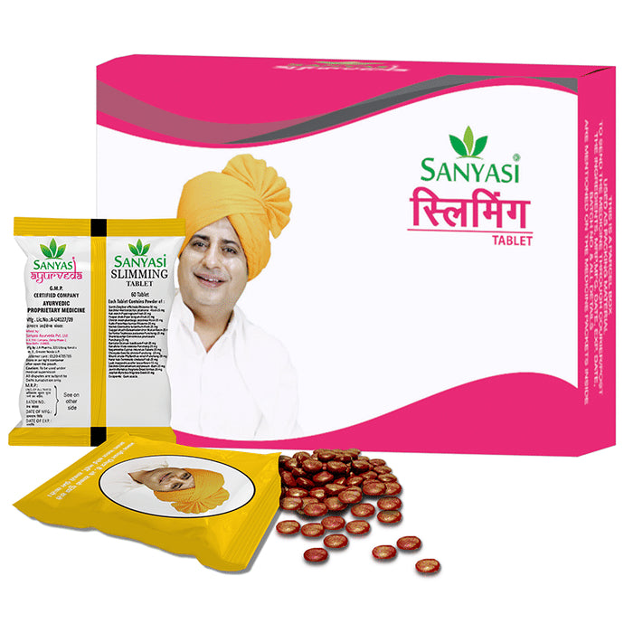 Sanyasi Slimming Tablet (60 Each) | For Weight Management
