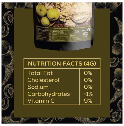 Saptamveda Organic Amla Powder (150gm Each)