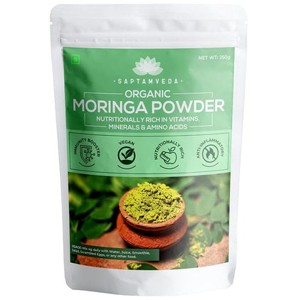 Saptamveda Organic Moringa Powder - Classic Derma