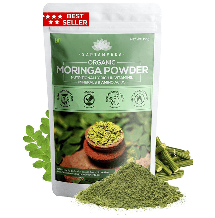 Saptamveda Organic Moringa Powder