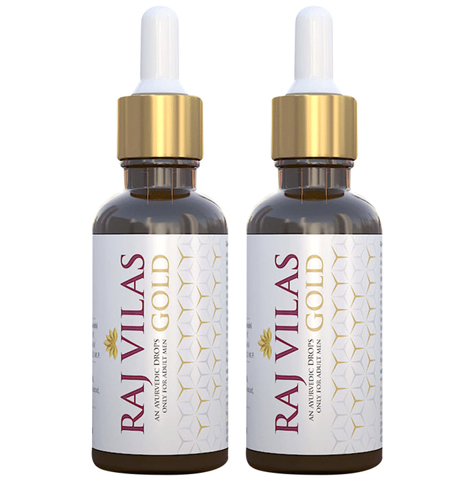 Saptarishi Raj Vilas Gold Drop (30ml Each) - Classic Derma