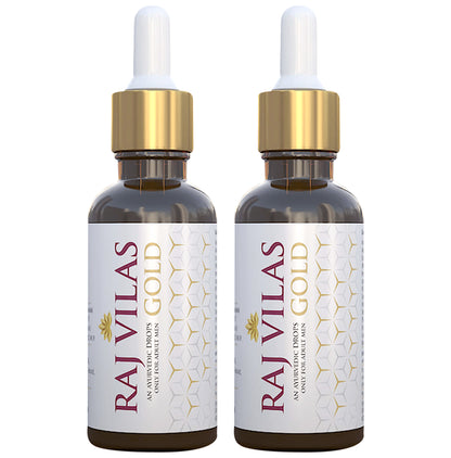 Saptarishi Raj Vilas Gold Drop (30ml Each) - Classic Derma