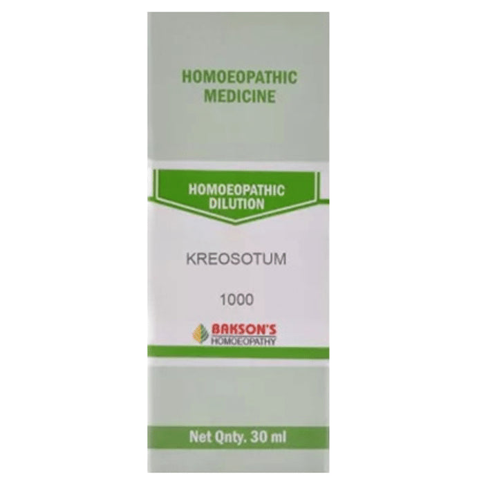 Bakson's Homeopathy Kreosotum Dilution 1000 CH - Classic Derma