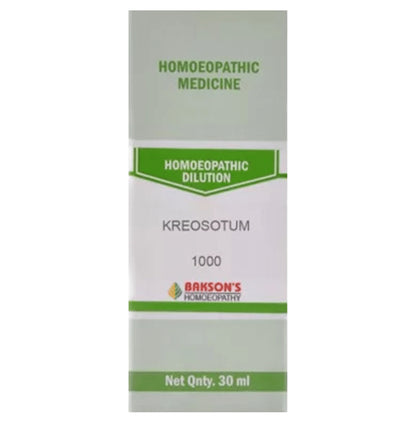 Bakson's Homeopathy Kreosotum Dilution 1000 CH - Classic Derma