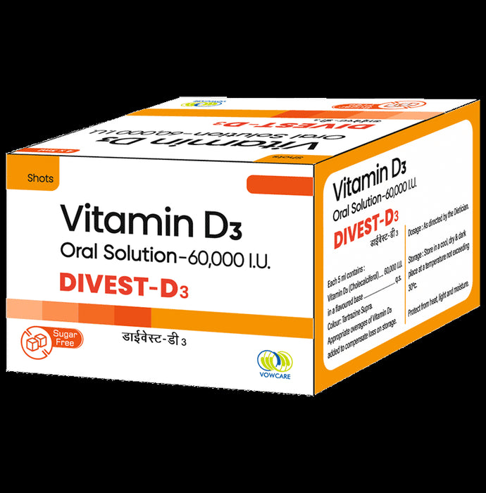 Divest D3 Shots (4 ml Each) - Classic Derma