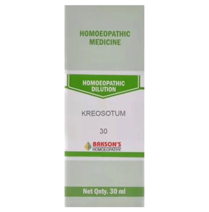 Bakson's Homeopathy Kreosotum Dilution 30 - Classic Derma
