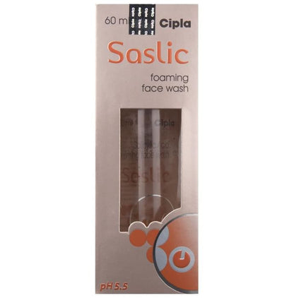 Saslic Salicylic Acid Foaming Face Wash | pH 5.5 for Acne Prone Skin - Classic Derma