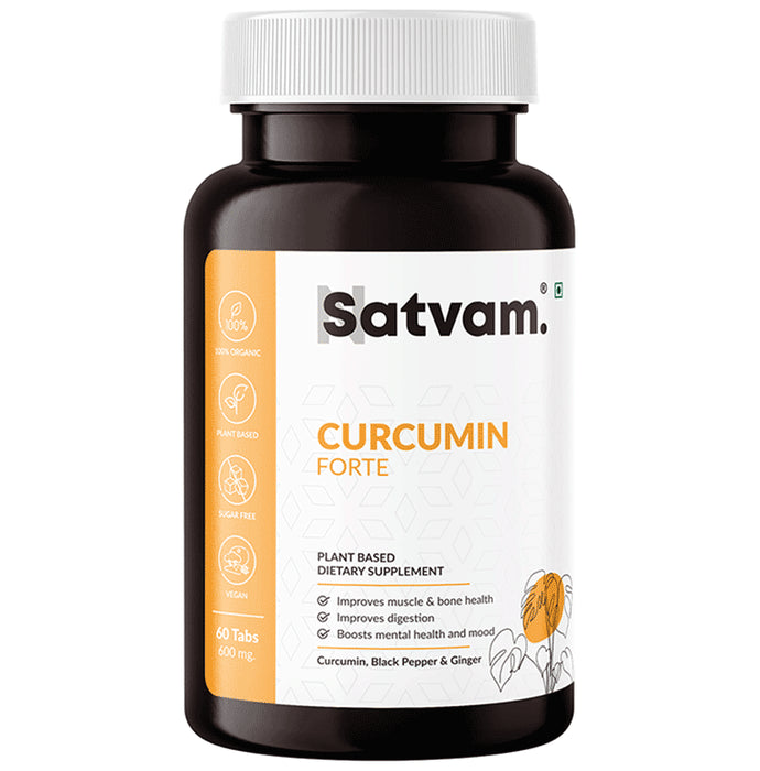 Satvam Curcumin Forte Tablet - Classic Derma