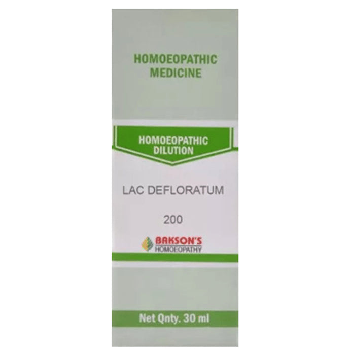 Bakson's Homeopathy Lac Defloratum Dilution 200 - Classic Derma