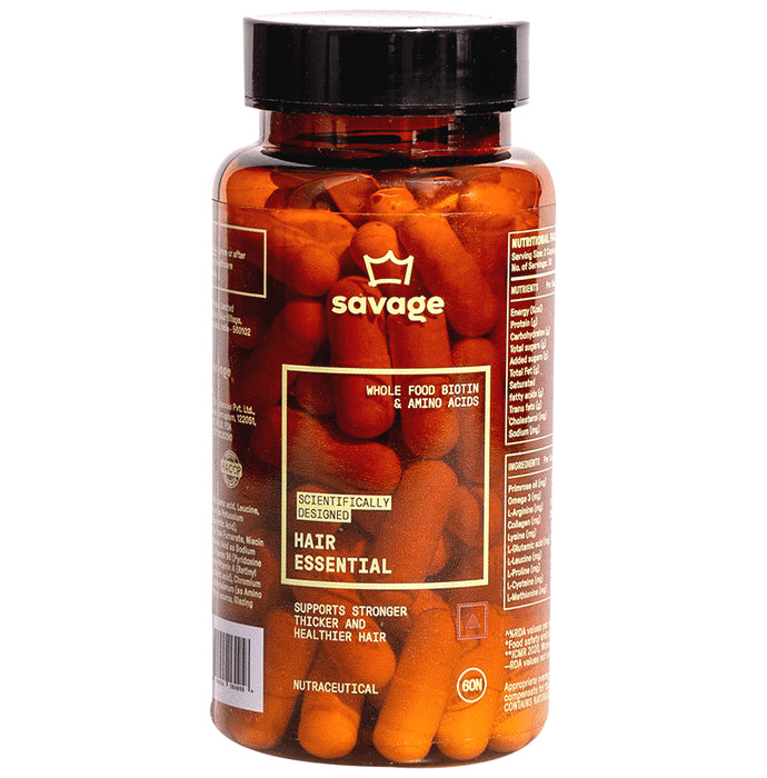 Savage Hair Essential Capsule - Classic Derma