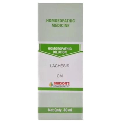 Bakson's Homeopathy Lachesis Dilution CM - Classic Derma